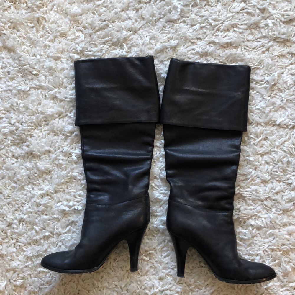 Studio Pollini Italian  leather tall boots